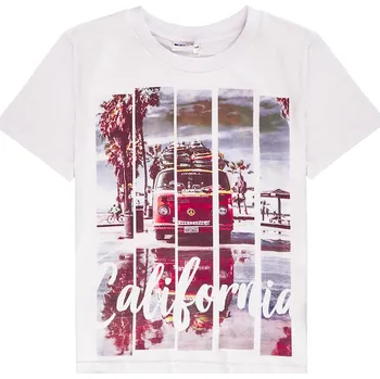 Chlapecké tričko Winkiki Kids Wear Chlapecké tričko California - bílá Velikost: 146