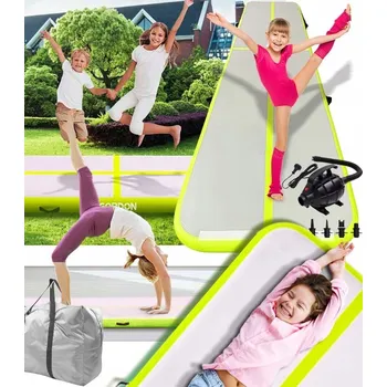 podložka na cvičení Gymnastická podložka 5m Akrobatická dráha Airtrack Modrá Velká Kikilive