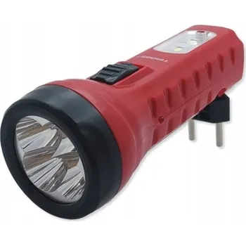 Svítilna LED akumulátorová svítilna nabíjecí 4xLED + 2 SMD LED Tiross TS 2227