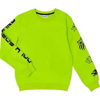 Chlapecká mikina Winkiki Kids Wear Chlapecká mikina Only Forward - limetková Velikost: 152