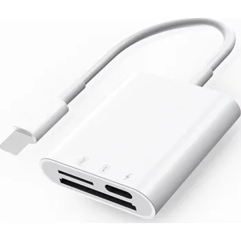 Čtečka paměťových karet Čtečka paměťových karet SD, TF + Lightning pro zařízení s konektorem Lightning ( Iphone )