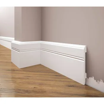 soklová lišta Cezar Lišta soklová Creativa LPC-18 přetíratelná