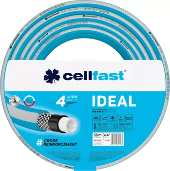 Zavlažování Čtyřvrstvá zahradní hadice IDEAL 3/4" 50 m