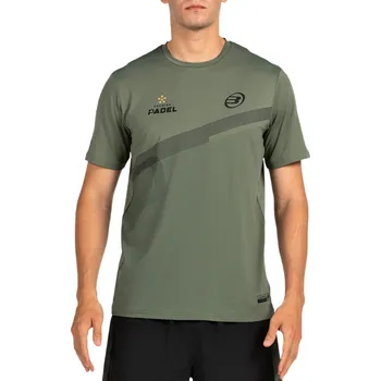 Pánské tričko Pánské tričko Bullpadel Patos Kaki L