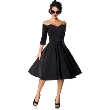 Dámské šaty TopMode Společenské dámské šaty s výstřihem carmen 562097