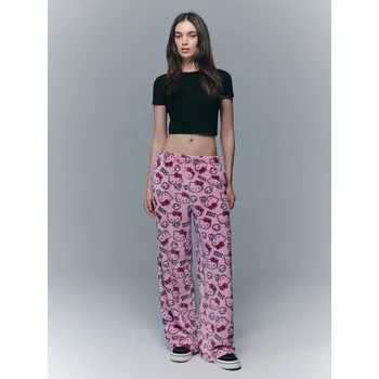 Rovné kalhoty Hello Kitty - XL - House - vícebarevná - 656JT-MLC