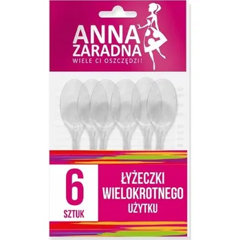 Příbor Anna Zaradna Opakovaně použitelné lžičky 6 Ks