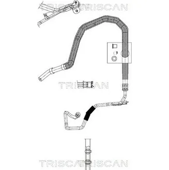 Čep řízení Hydraulická hadice, řízení TRISCAN 8516 29087