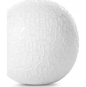 Obraz DEKORATIVNÍ KOULE RISO 10 X 10 CM BÍLÁ