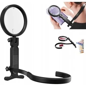 Lupa AURIOL Sklo , otočná kulatá lupa