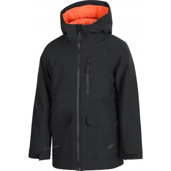 Chlapecká bunda 4F CHLAPECKÁ ZIMNÍ BUNDA PARKA S KAPUCÍ ZATEPLENÁ VODĚODOLNÁ membrána 5000 / vel 164