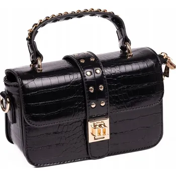 Kabelka Monnari kabelka, typ kufřík, eko kůže, černá