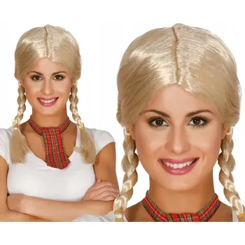 Karnevalový kostým PARUKA DVA COPY BLOND KARNEVAL PÁRTY