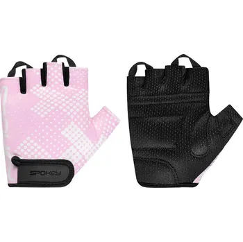 cyklistický dres Dámské cyklistické rukavice Spokey SESTOLA, růžové L