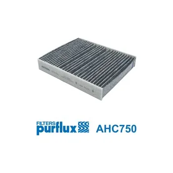 Kabinový filtr Filtr vzduchu v interiéru PURFLUX AHC750