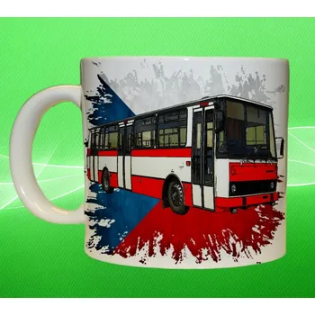Moon River hrnek s autobusem KAROSA B 732 vlajka 330 ml