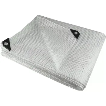 Krycí plachta DEDRA-EXIM Plachta 4x5m, 100g/m? průhledná, armovaná DEDRA N09045