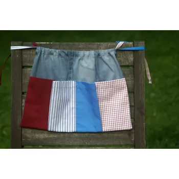 školní kapsář CEDR Kapsář pro prvňáky - džínový základ 43 x 31 cm (CEDR kapsář na školní lavici)