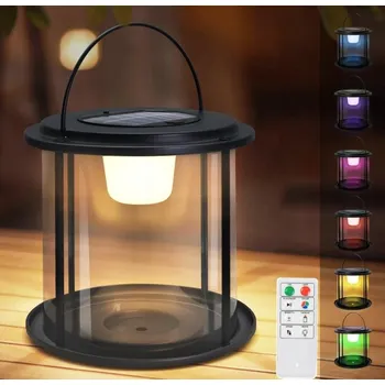 Lampička Solární LED lampa noční 2v1 stolní terasová do ložnice obývacího pokoje SuperLED