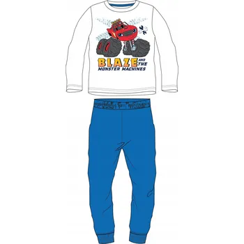 Chlapecké pyžamo Pyžamo BLAZE A MEGA STROJE dětské LICENCE 128