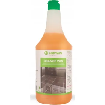 Univerzální čisticí prostředek Čistič na podlahy Hap Win univerzální tekutý prostředek 1 l pomerančový, beze šmouh