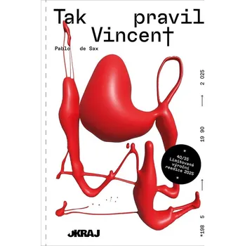 Poezie Tak pravil Vincent - Pablo de Sax (2025, brožovaná)