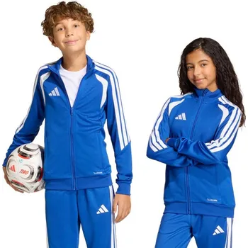 Dívčí oblečení Dětská mikina adidas Tiro 26 League Training modrá JY7199 140 cm