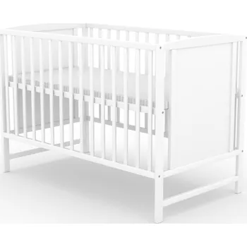 Dětská postýlka Baby Nellys Sofie postýlka pro miminko 60 x 120 cm bílá