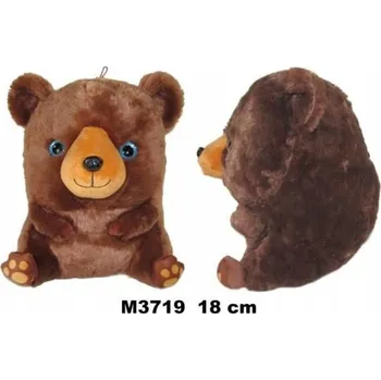plyšák PLYŠÁK MAZLÍČEK MEDVÍDEK MEDVÍDEK MEDVÍDEK KULIČKA 18 CM