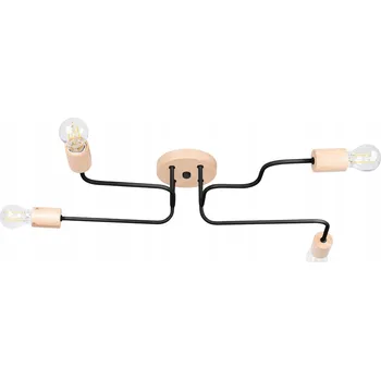 Stropní svítidlo SOLLUX LIGHTING E27 černé