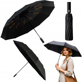 Velký skládací deštník XXL AUTOMAT voděodolný slunečník