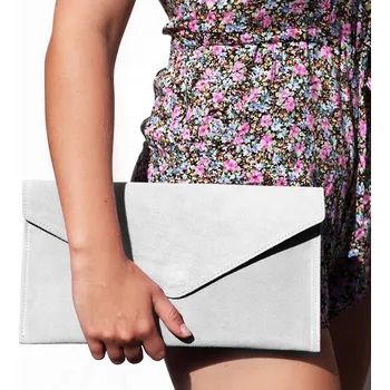 Kabelka Kabelka psaníčko Beltimore , přírodní kůže, šedá