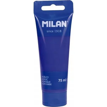 Výtvárné potřeby AKRYLOVÁ BARVA V TUBĚ 75 ML SVĚTLE MODRÁ MODRÁ MILAN
