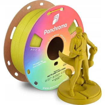3D tisk Polymaker Panchroma PLA Matte Army Light Green 1,75 mm 1 kg