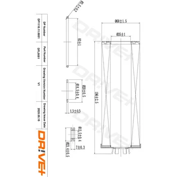 Olejový filtr Olejový filtr Dr!ve+ DP1110.11.0051