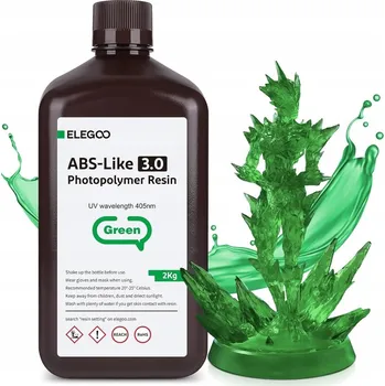 Filament ELEGOO ABS-like Resin V3.0 2KG, Green