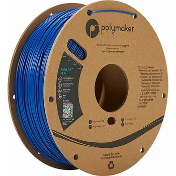 Filament Polymaker PolyLite PLA Modrá