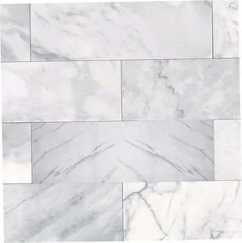 Obklad SAMOLEPICÍ OBKLADOVÝ PANEL na STĚNU, PVC, MARMOROVÝ VZHLED, LESKLÝ LAMINÁT, Imitace dlaždic 60*500 cm