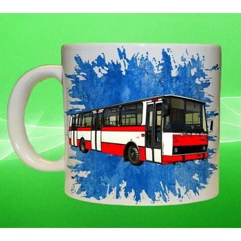 hrnek s autobusem KAROSA B 732 modrý 450 ml
