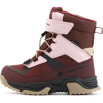 Chlapecká zimní obuv Dětská zimní obuv Alpine Pro s PTX membránou NERO - růžová / 30