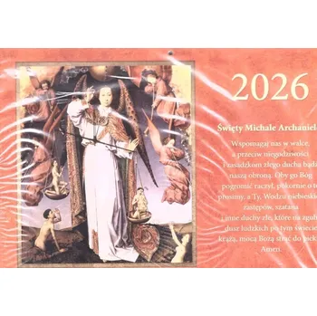 Kalendář Třídílný kalendář - sv. Michael Archanděl 2026