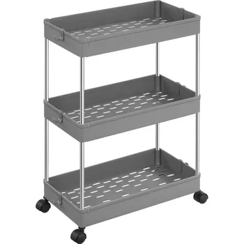 regál Textilomanie Mobix 40 x 22 x 60 cm šedý