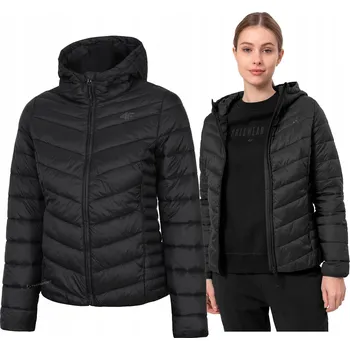 Dámská softshellová bunda 4F DÁMSKÁ PROŠÍVANÁ BUNDA S VÝPLNÍ Z PEŘÍ / vel S