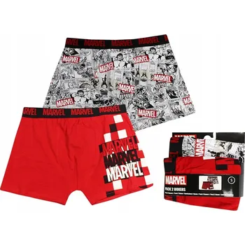 Boxerky Pánské boxerky, slipy, 2-balení Marvel vel. M