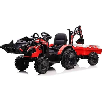 Dětské elektrovozidlo Beneo Motors Top Worker 12V červené