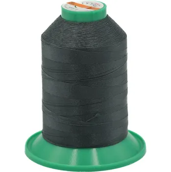 Nit Nitě pro šicí stroje a ruční šití, polyesterové, zelené 1 ks