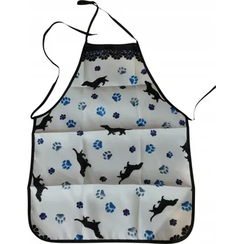 Kuchyňská zástěra Kuchyňská zástěra vzor keramika Bolesławiec pies