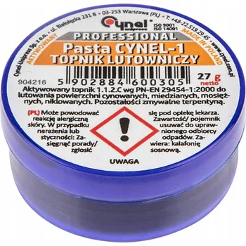 Páječka CYNEL TAVIDLO pasta pro měkké pájení 35 ml