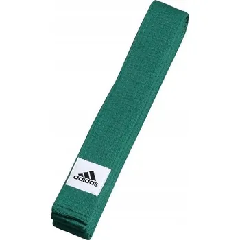 Pás na Karate Taekwondo Judo Adidas zelený 220 cm