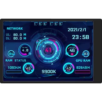 Monitor Přídavný displej 3.5'' IPS USB C monitor LCD CPU GPU AIDA64